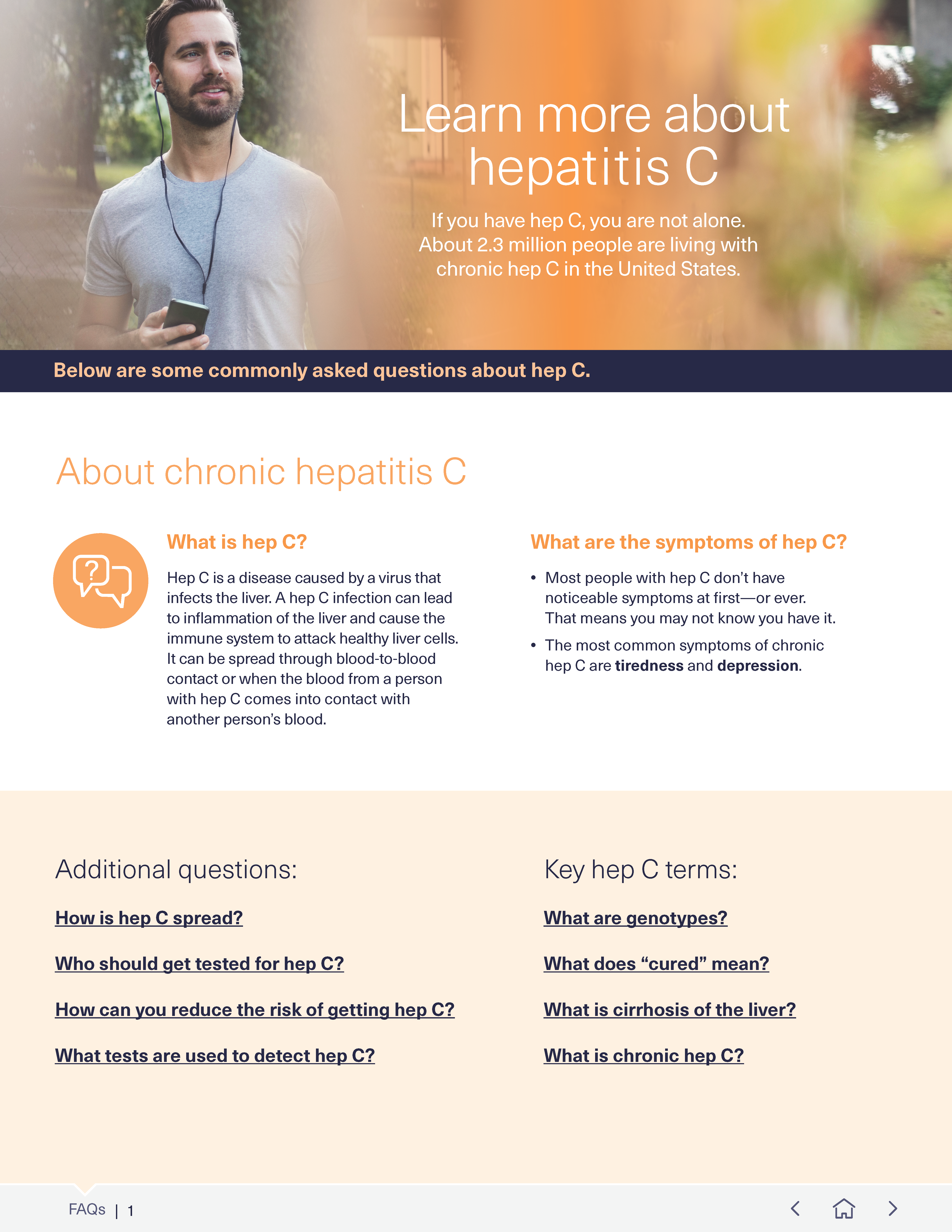 Hep C FAQs Hep C FAQs